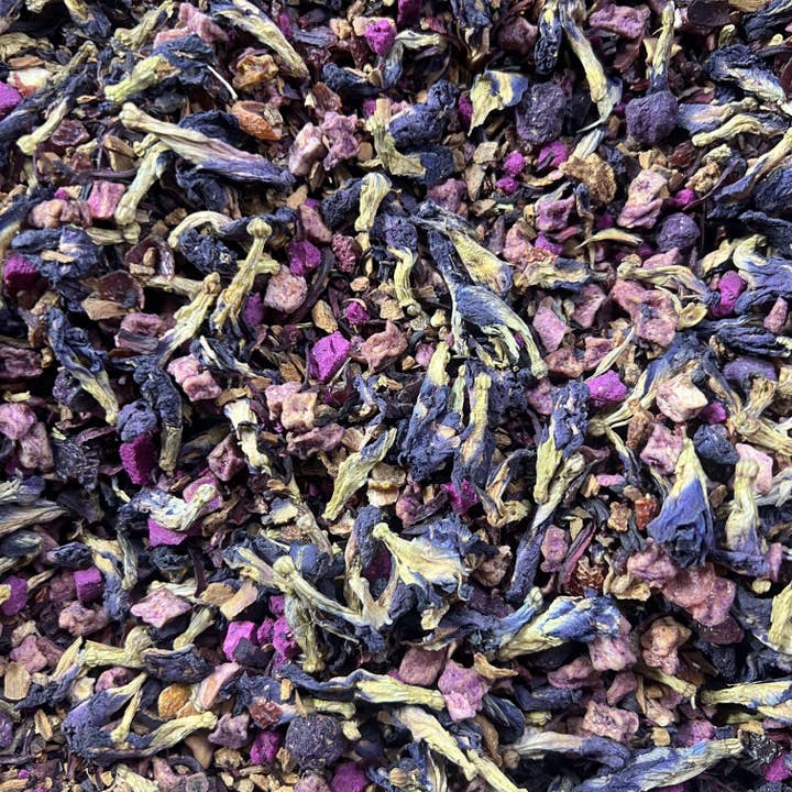 Ube Amor Loose Leaf Tea for wholesale by Tootsie's Tea