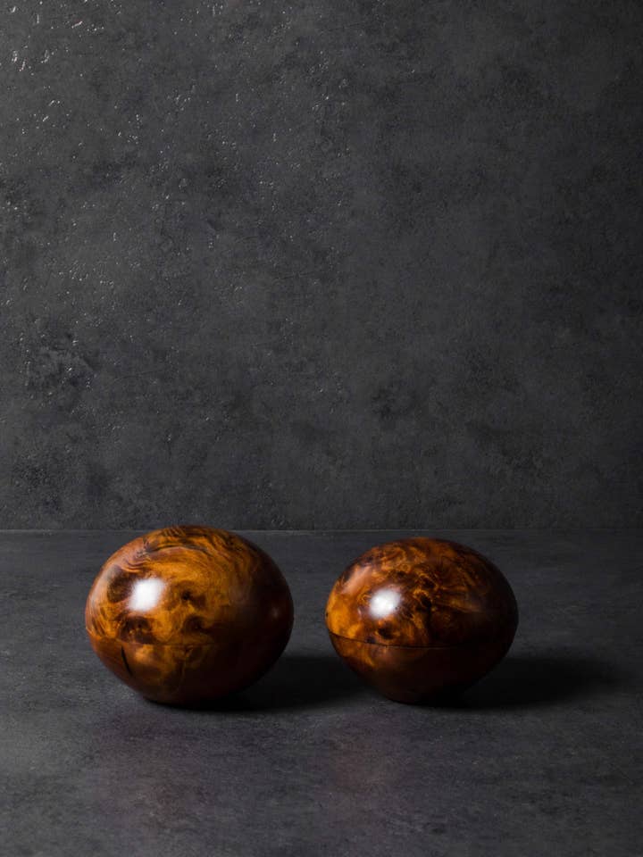 Thuya kleine ronde sieradendoos set voor wholesale door MAISON ATLAS