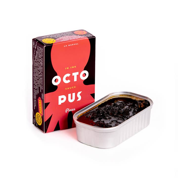 Octopus Pieces in Ink Sauce for wholesale by La Narval