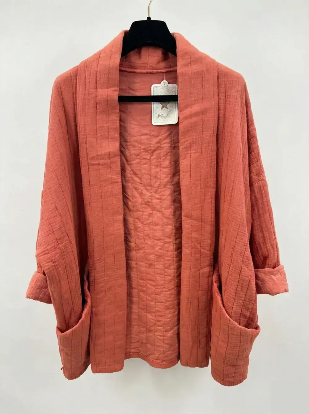 Mimi & Gogo - Vente Veste – femme - Veste Matelassée Coupe Kimono @5354_KimonoGaz22