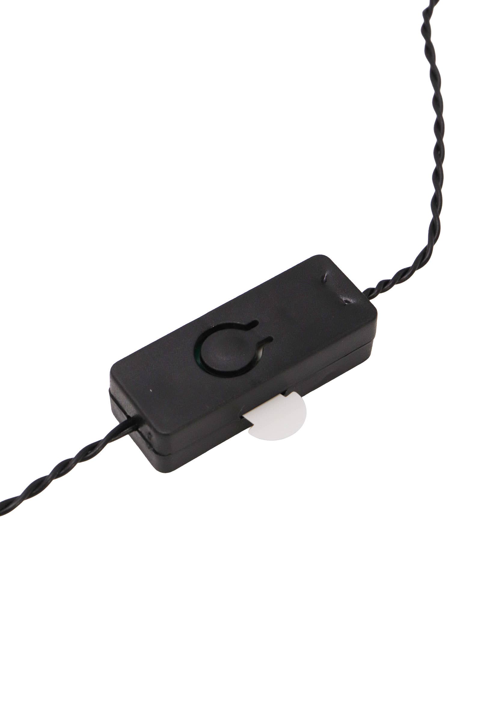 COME MOSTRATO Collana con lampadine a stringa a LED di Halloween in vendita all'ingrosso su Faire6