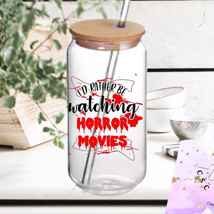 I’d rather be watching horror movies for wholesale by Classy, sassy, crafty designs llc