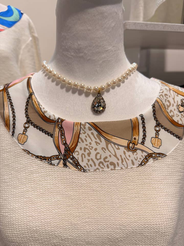 Sweater / Beige / Pink Makes Me Happy for wholesale by Stacy Bradley Design