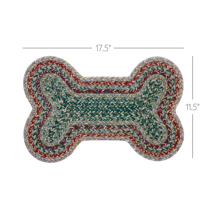 VHC Brands - Wholesale Area Rug - Multi Indoor/Outdoor Small Bone Rug 11.5x17.52