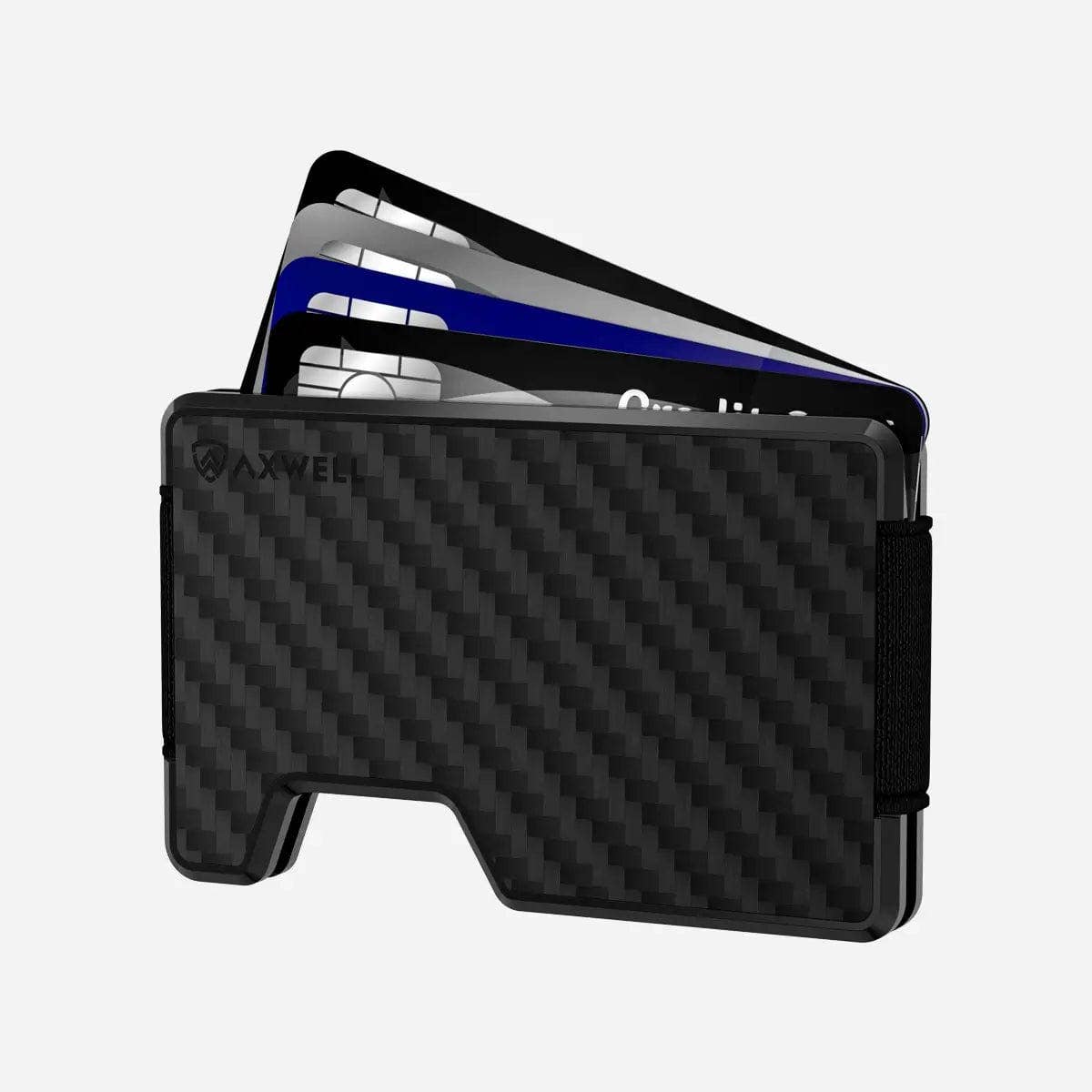 AXWELL - Wholesale Wallet - Men's - Axwell Wallet - Jet Black Carbon Fiber3