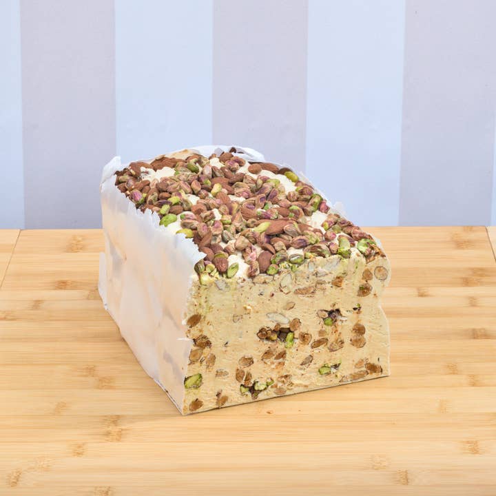 Bisch de Bruche - Wholesale Nougat - Honey, Almond and Pistachio Nougat (12kg Ingot)