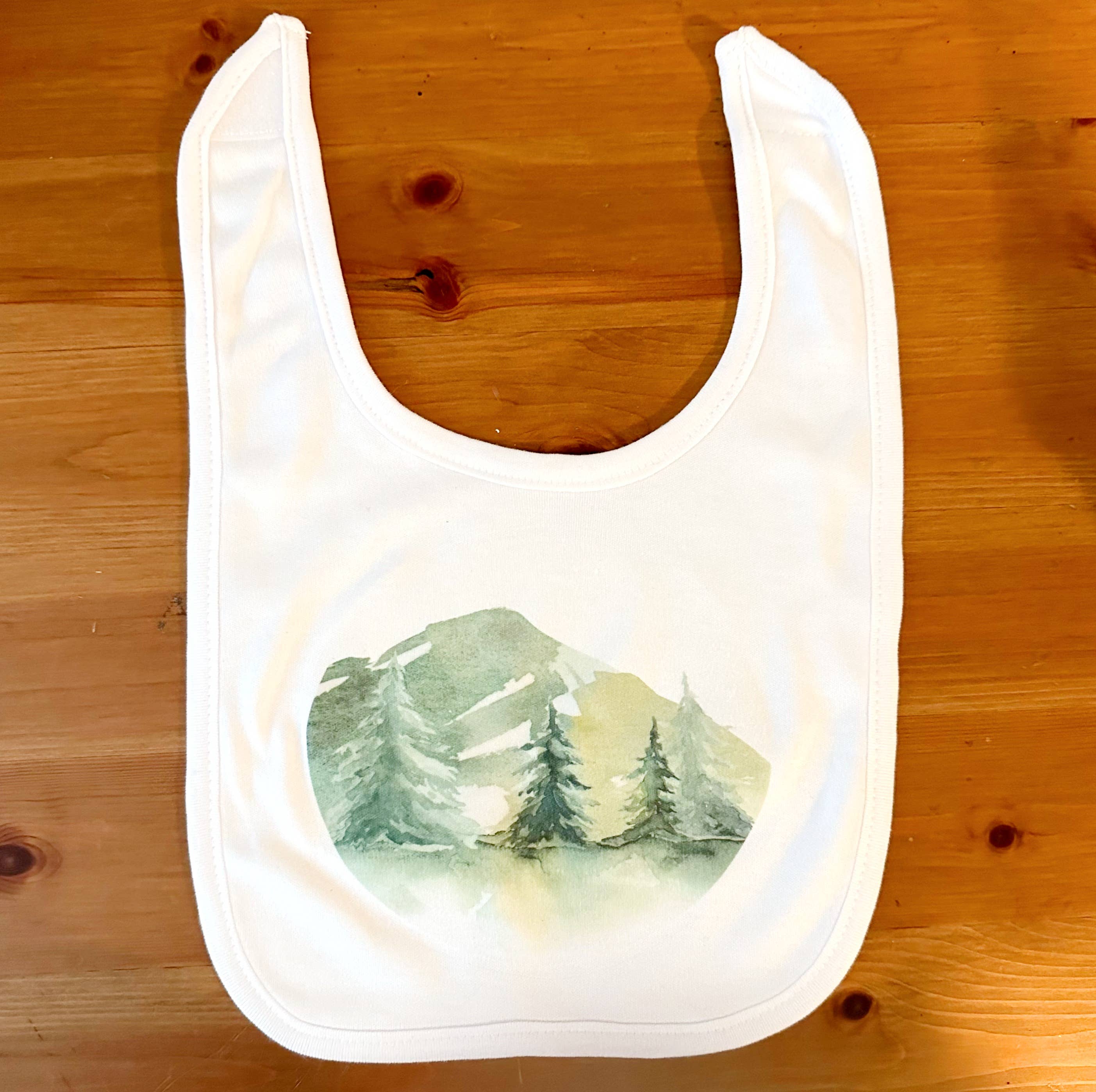 Cloud White Baby Gift Set - Watercolor Forest for wholesale on Faire4