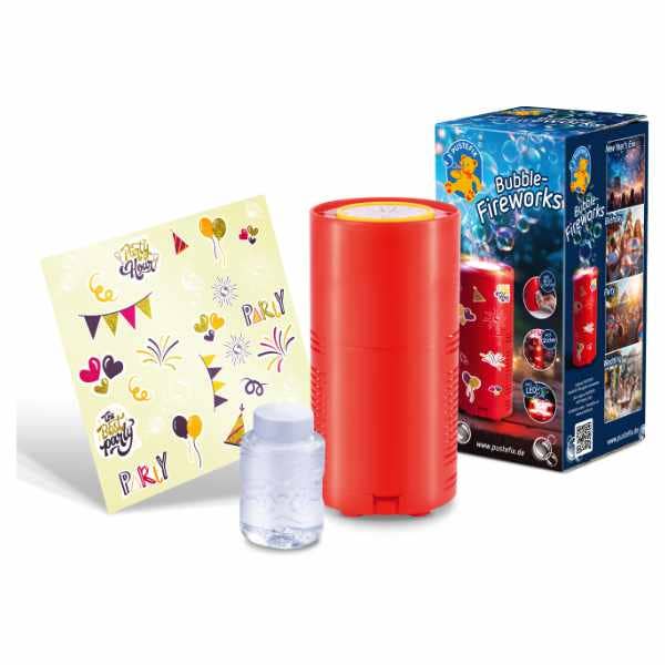 PUSTEFIX Boblefyrværkeri for engroshandel hos PUSTEFIX