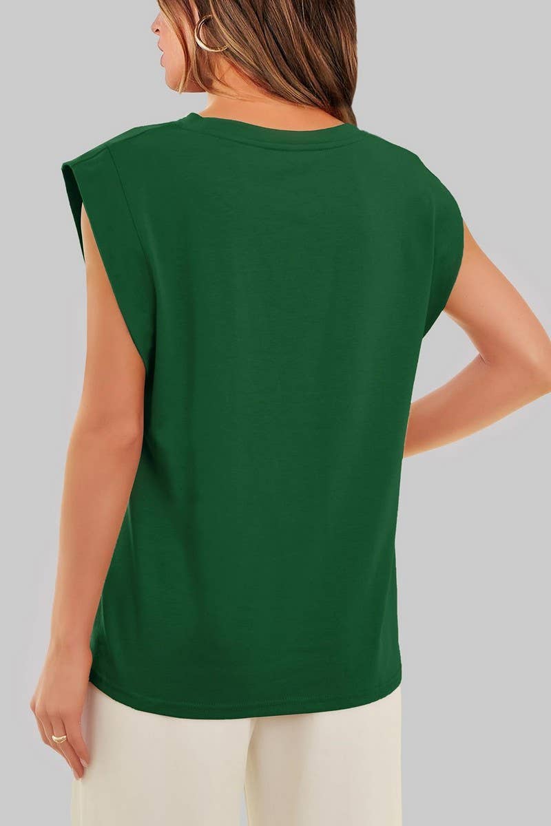 Lily Clothing - Wholesale T-Shirt - Women's - ROUND NECK LOOSE SHORT SLEEVE T SHIRT_CWTSTS03315