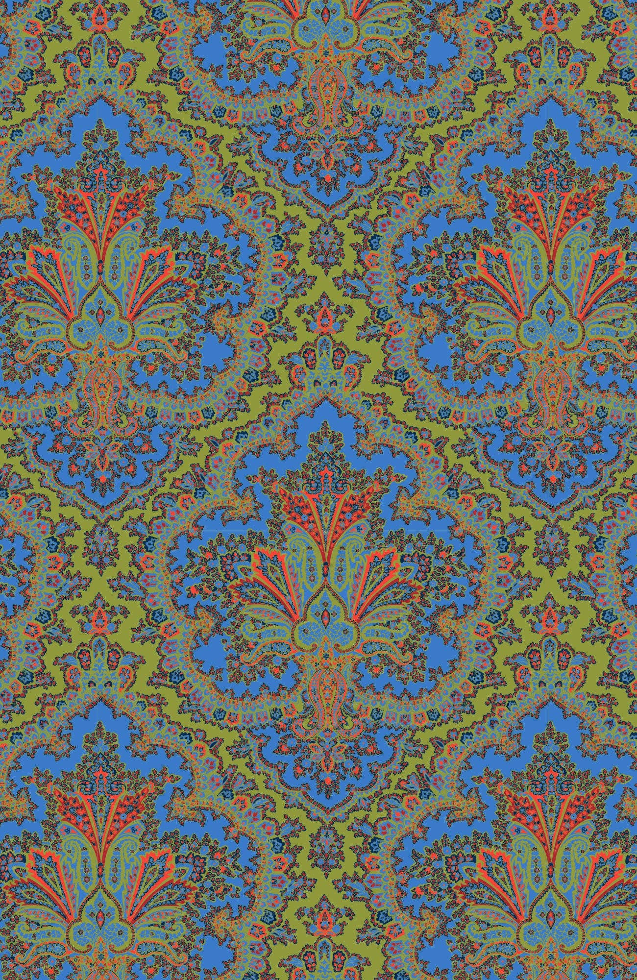 Gretchen Scott LLC – Großhandel Hose – Damen – Gripeles Pull-On-Hose - Leidenschaft Paisley5