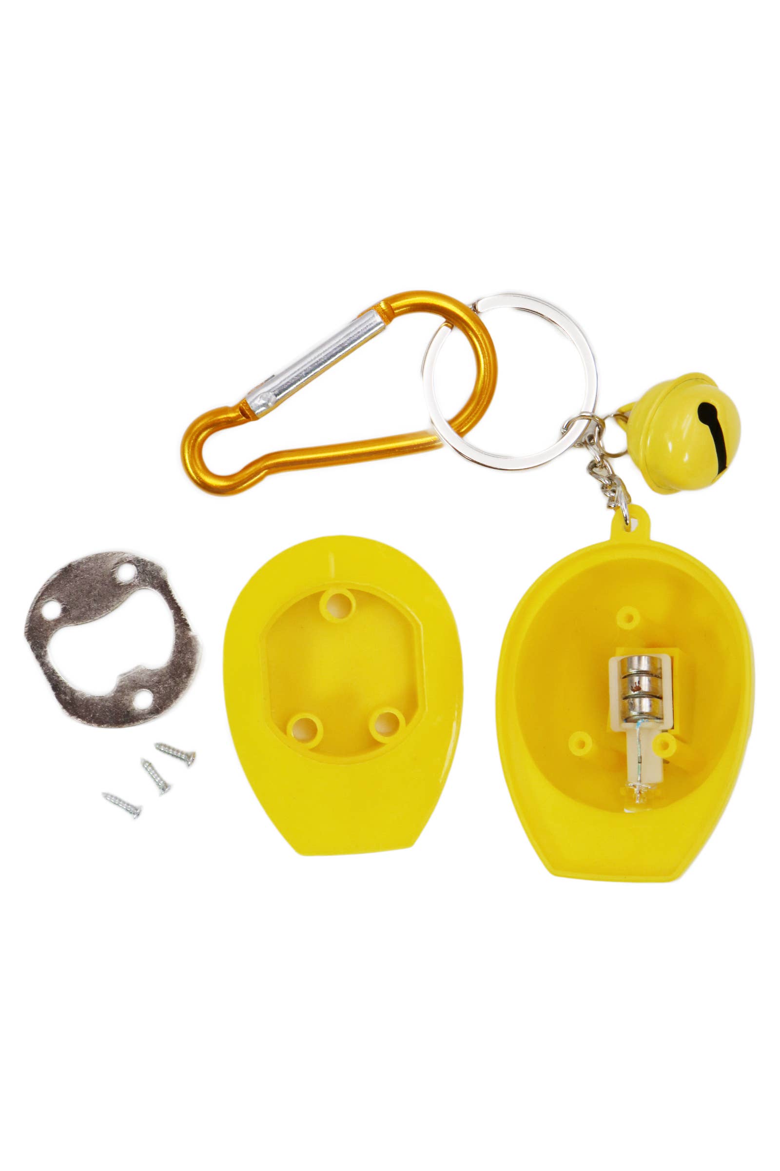 Cap Zone - Wholesale Keychain - Unisex - 2-in-1 Helmet Flashlight Bottle Opener Key Chain5