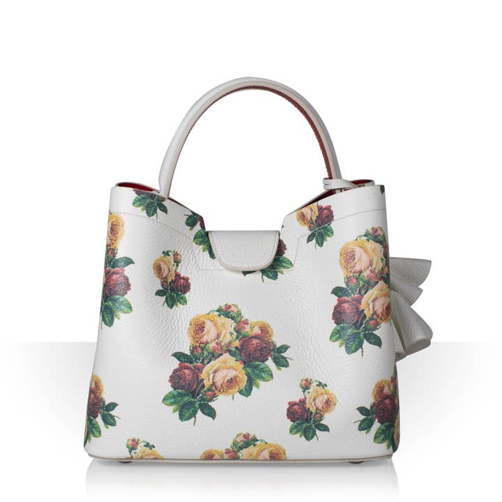 Sofia Rose Medium – White for wholesale by Maffei Bags