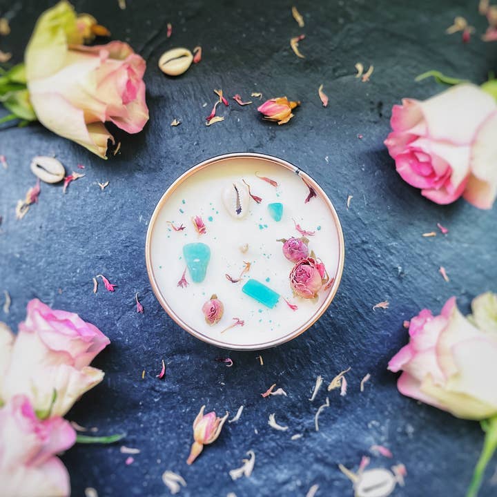 Element Candle “Water” Spearmint, Lemon Verbena for wholesale by Atelier Oracle