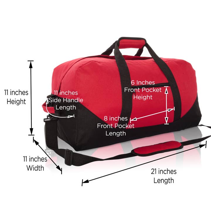Dalix - Vente Sac de voyage – unisexe - DALIX 21" Sac de sport avec sangle réglable59