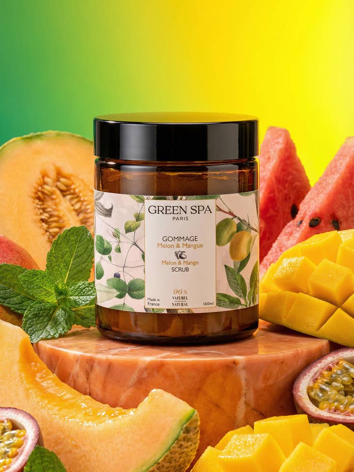 Exfoliante Melón y Mango (Nueva Fórmula) para venta al por mayor de Green Spa