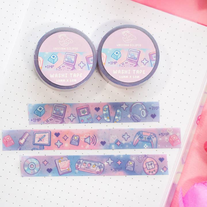 Game Time Washi Tape for wholesale by Unicorn Eclipse