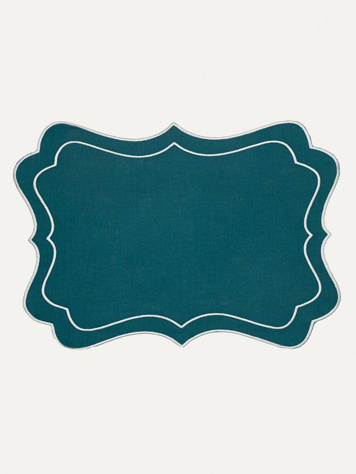 Individueel Brisa, Olieblauw met Wit voor wholesale door Mariaida Home