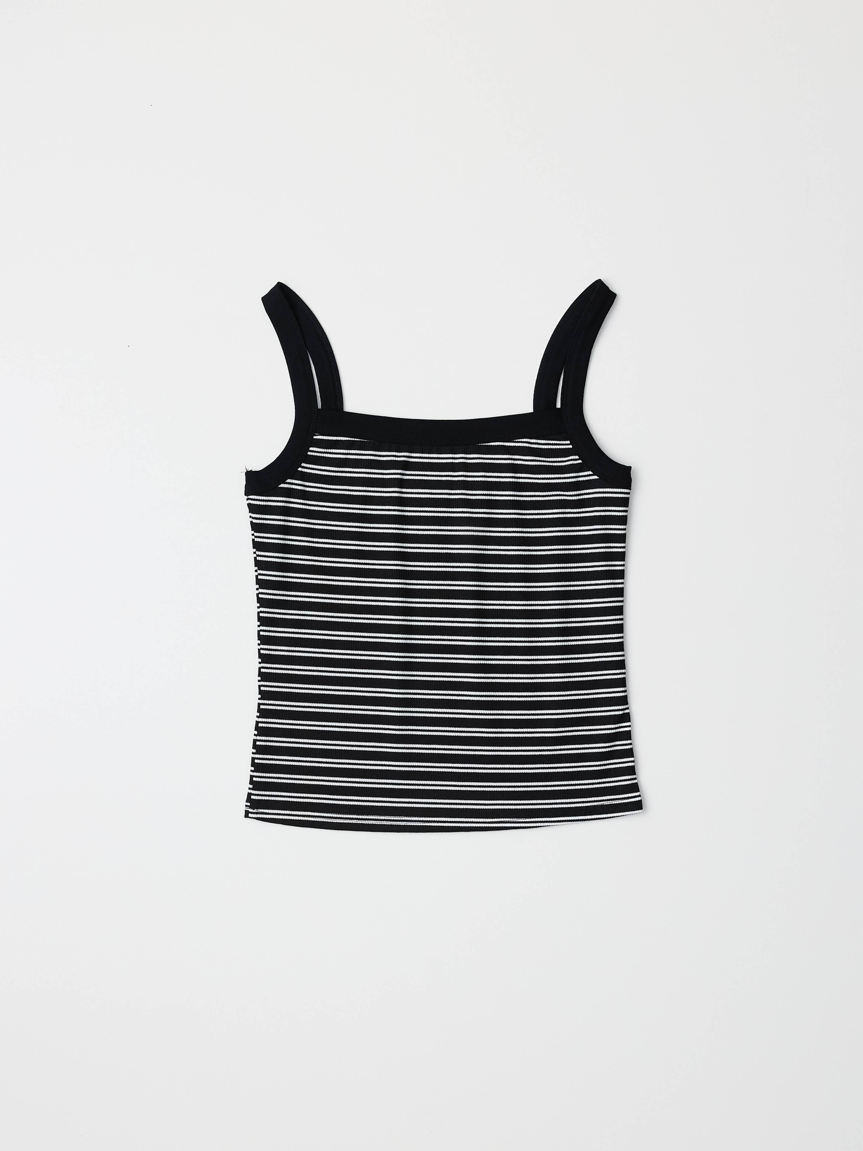 All Row - Wholesale Tank Top - Women's - The Cynthia Tank Top | Striped Tank Top8