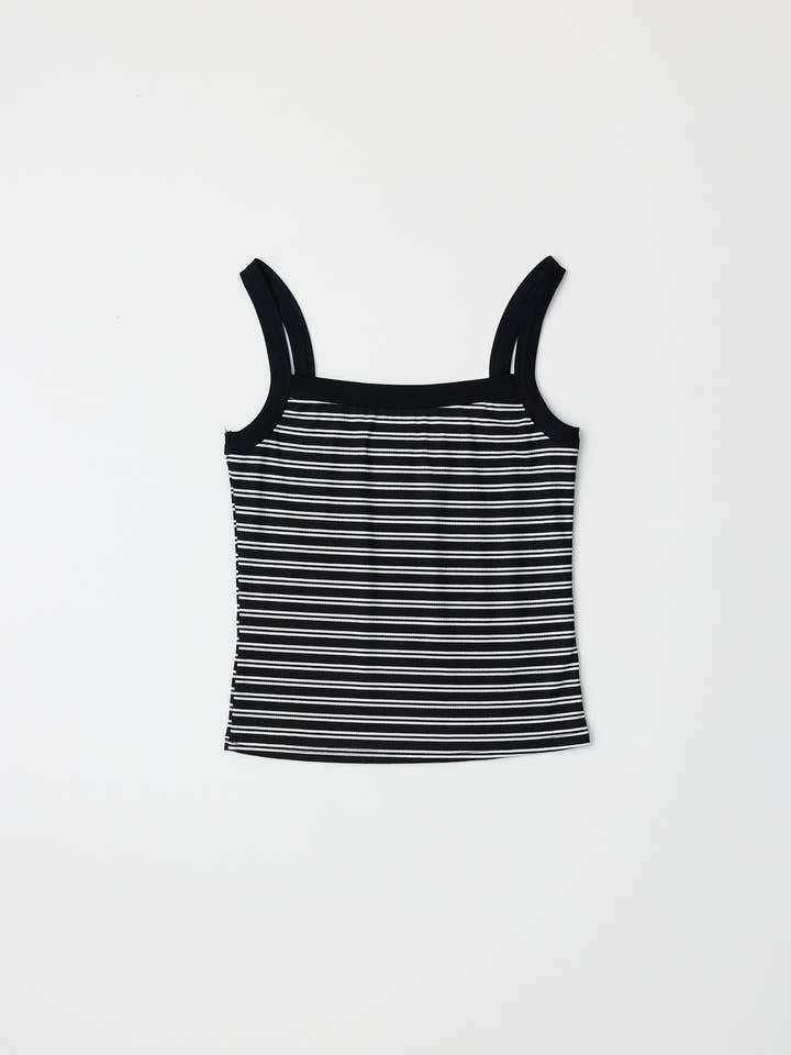 All Row - Wholesale Tank Top - Women's - The Cynthia Tank Top | Striped Tank Top8
