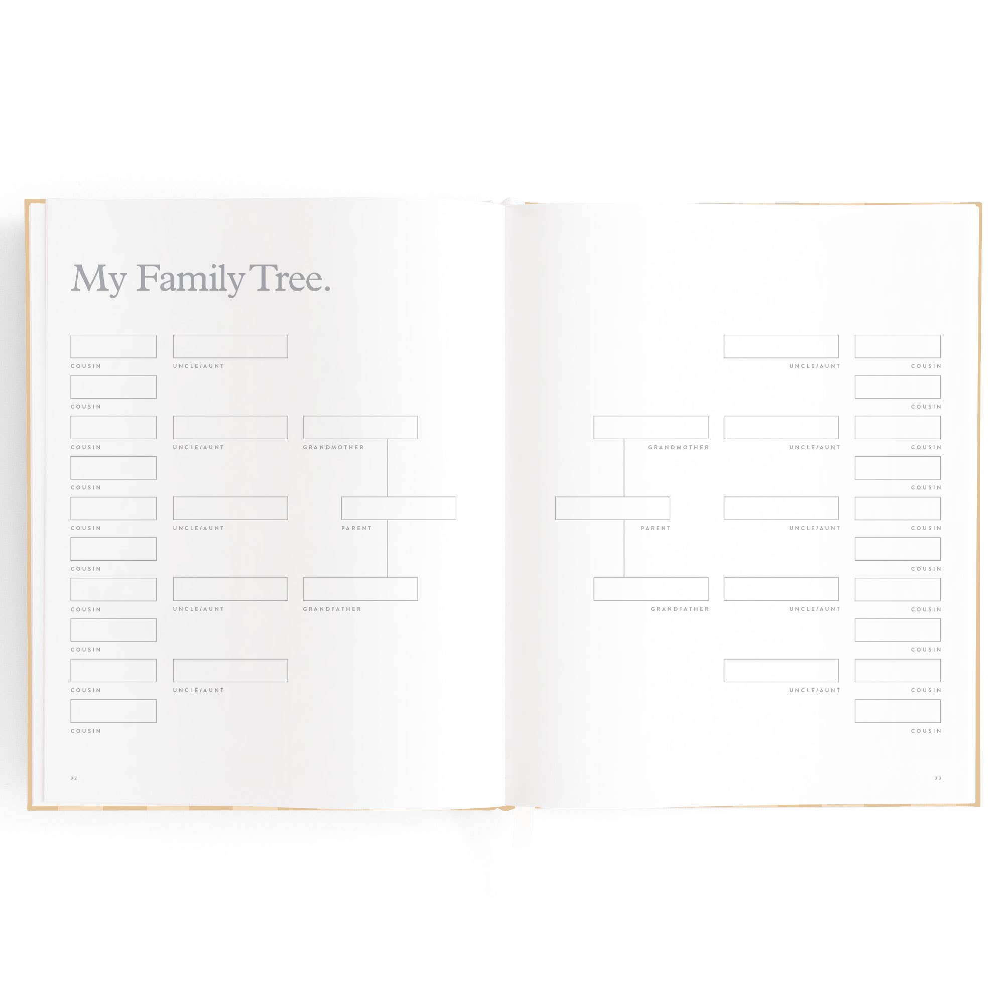 Fox & Fallow - Wholesale Memory book – Child & baby - Baby Book Coffee Stripe17