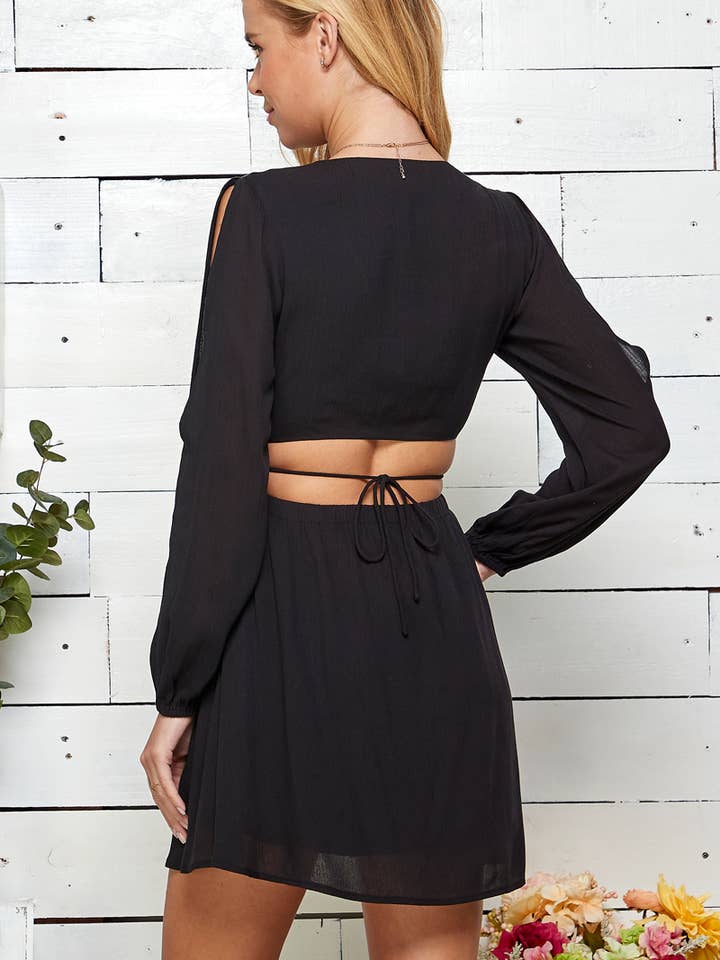 Sweet Lemon - Wholesale Dress - Women's - Lucent Cutout Mini Dress19