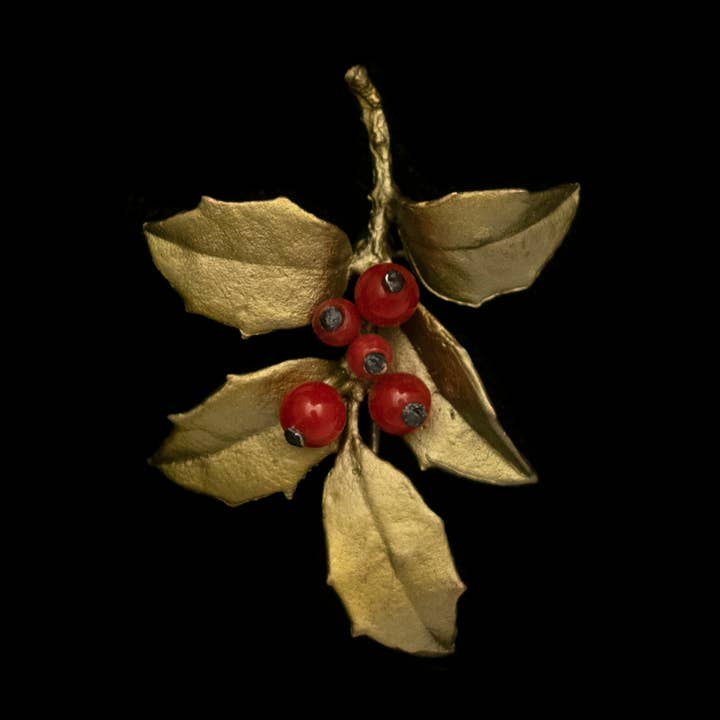 Broche Holly pour la vente par Michael Michaud