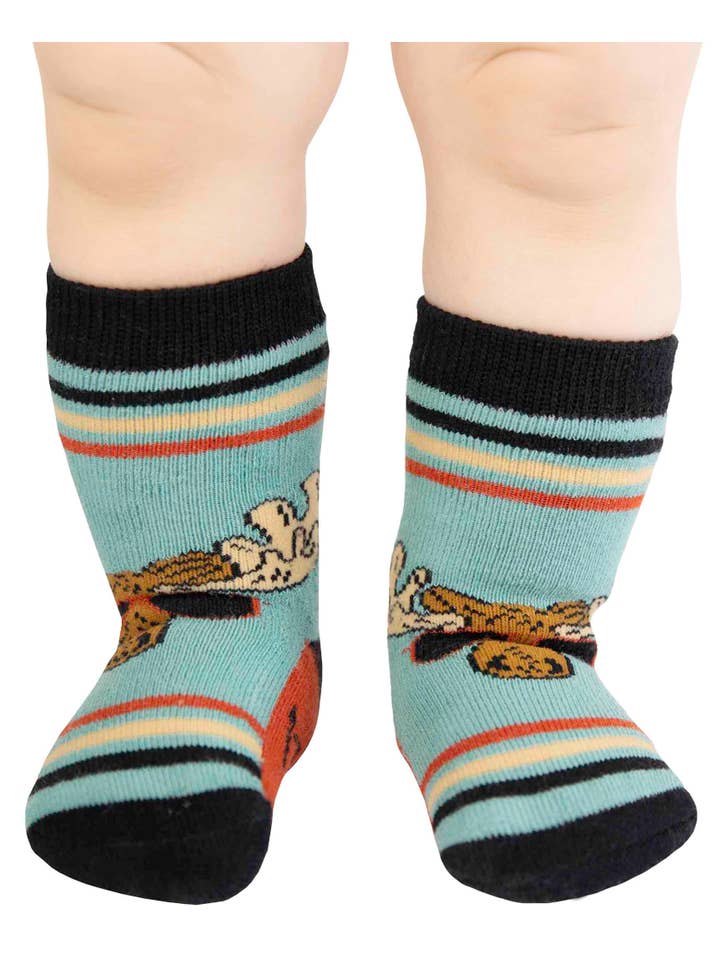 Lazy One - Wholesale Socks - Kids - Don't Moose W Me Infant Sock1