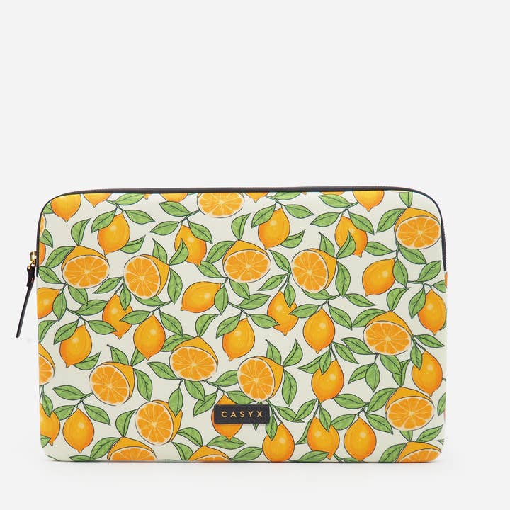 CASYX - Wholesale Laptop/Tablet Case - Women's - Retro oranges - laptop sleeve1