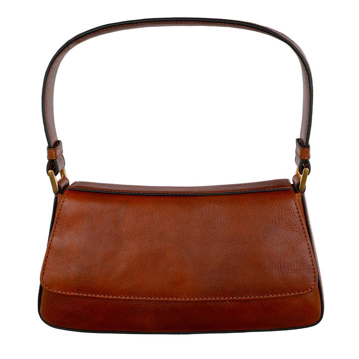 Time Resistance - Wholesale Shoulder Bag - Women's - Leather Handbag - Bright Lights, Big City