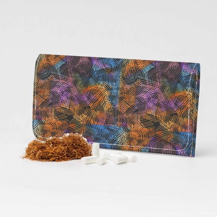 Midnight SCRATCH Tyvek® Tabacco-Beutel für den Großhandel von I Like Paper