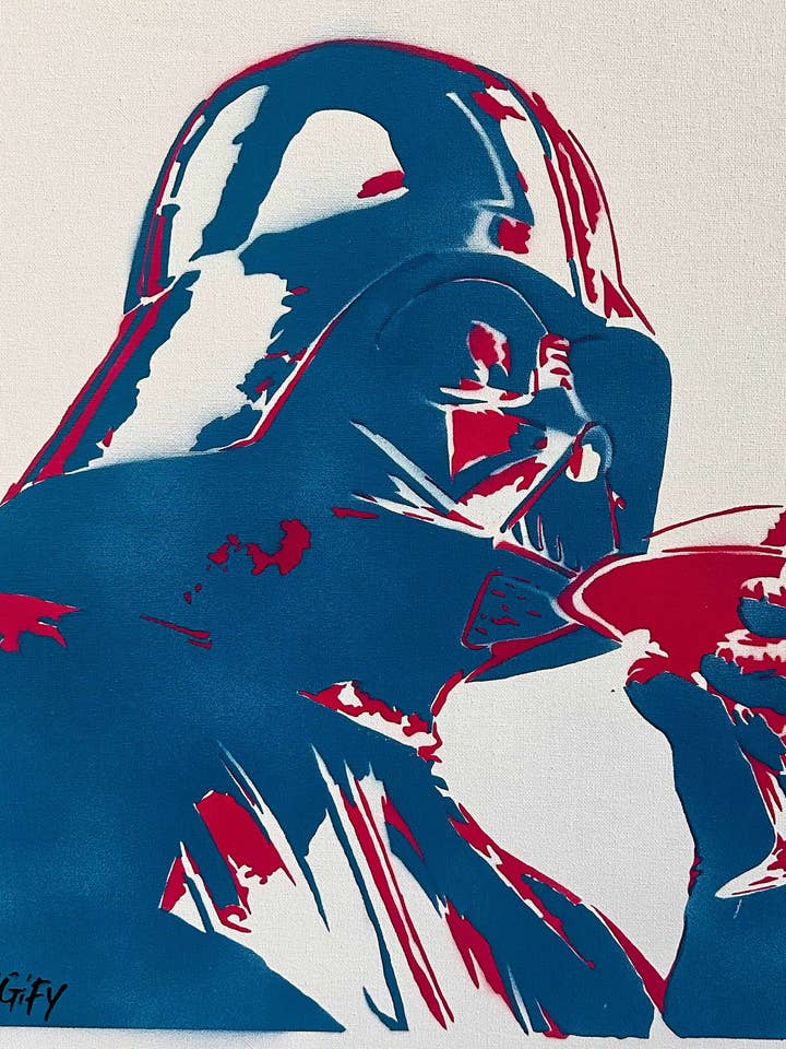 Arte genial, Decoración del hogar, Arte callejero - Impresiones "Darthtini" para venta al por mayor de Art For Dudes