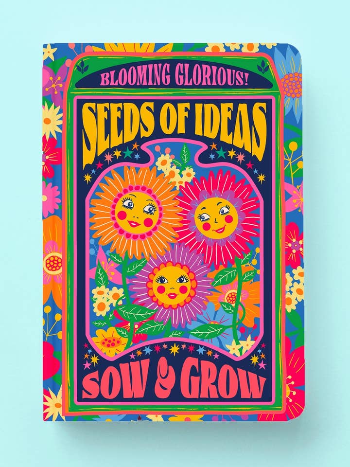 SEEDS NOTEBOOK for wholesale by Cath Tate Cards