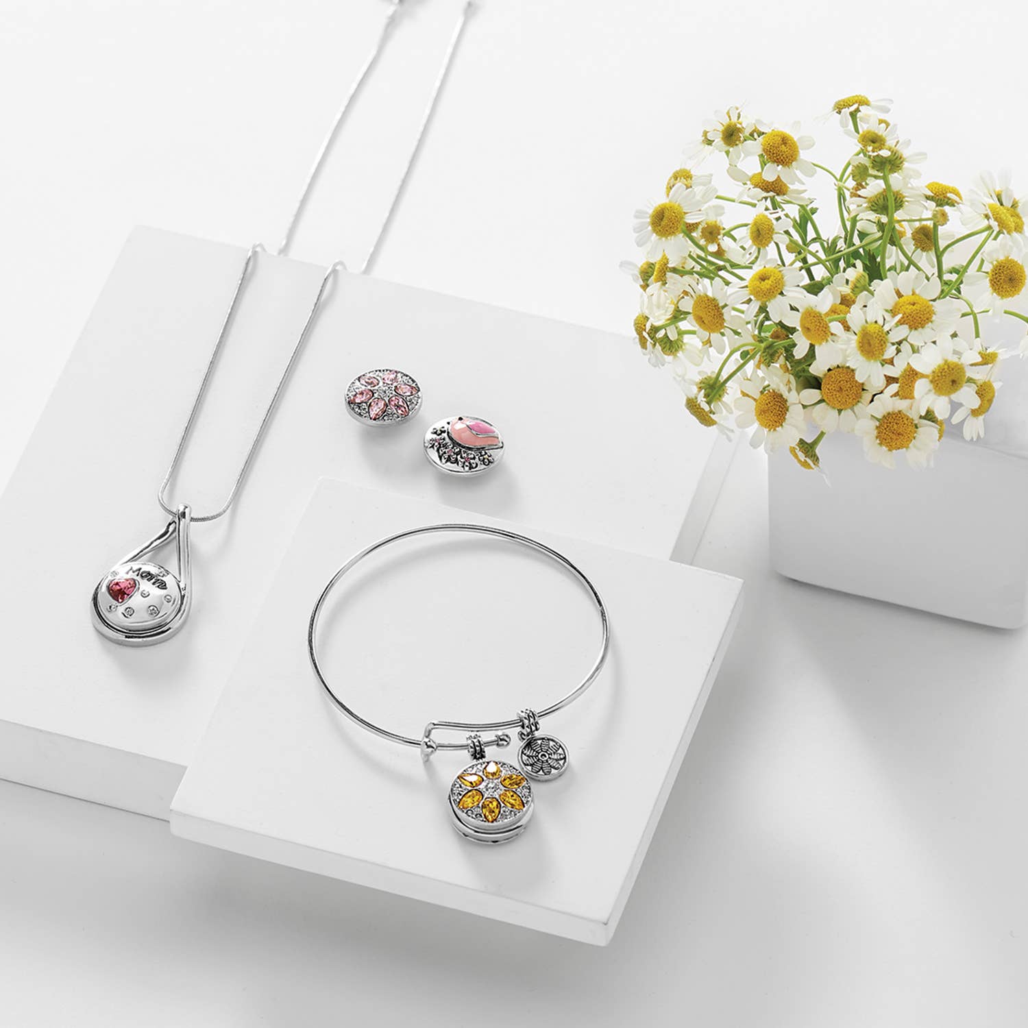 Ginger Snaps - Vente Breloques/médailles personnalisées - Cœur MAMAN - Saint-Valentin1