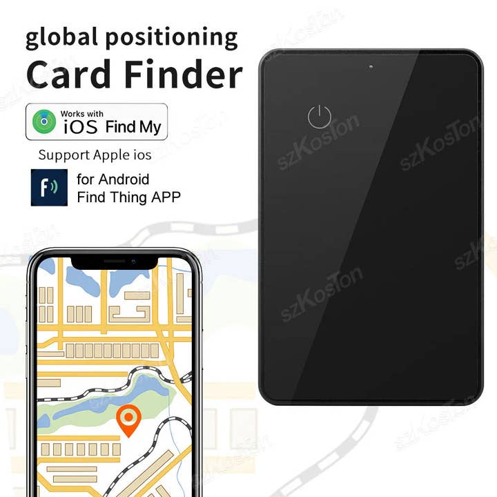 Assorted Card Finder GPS Tracker for Wallet IOS Android for wholesale on Faire1