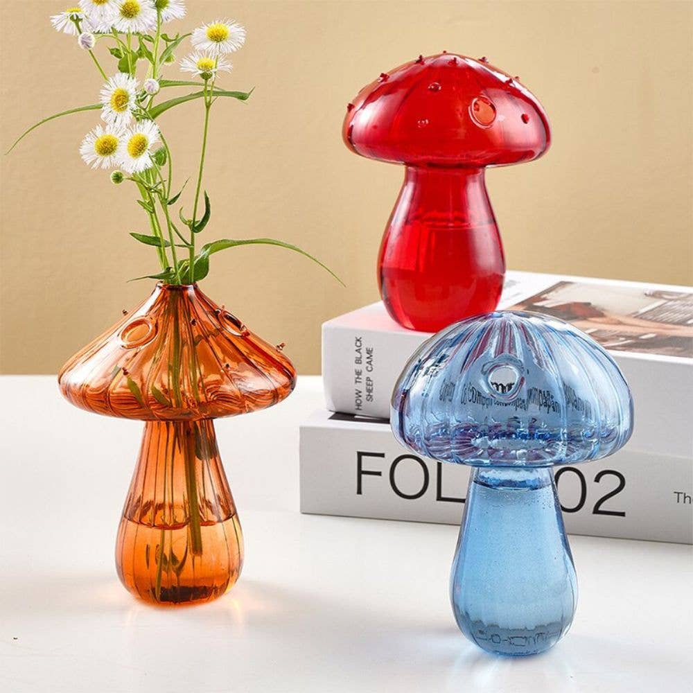 Moderny - Wholesale Vase - Vibrant Mushroom Glass Vases0