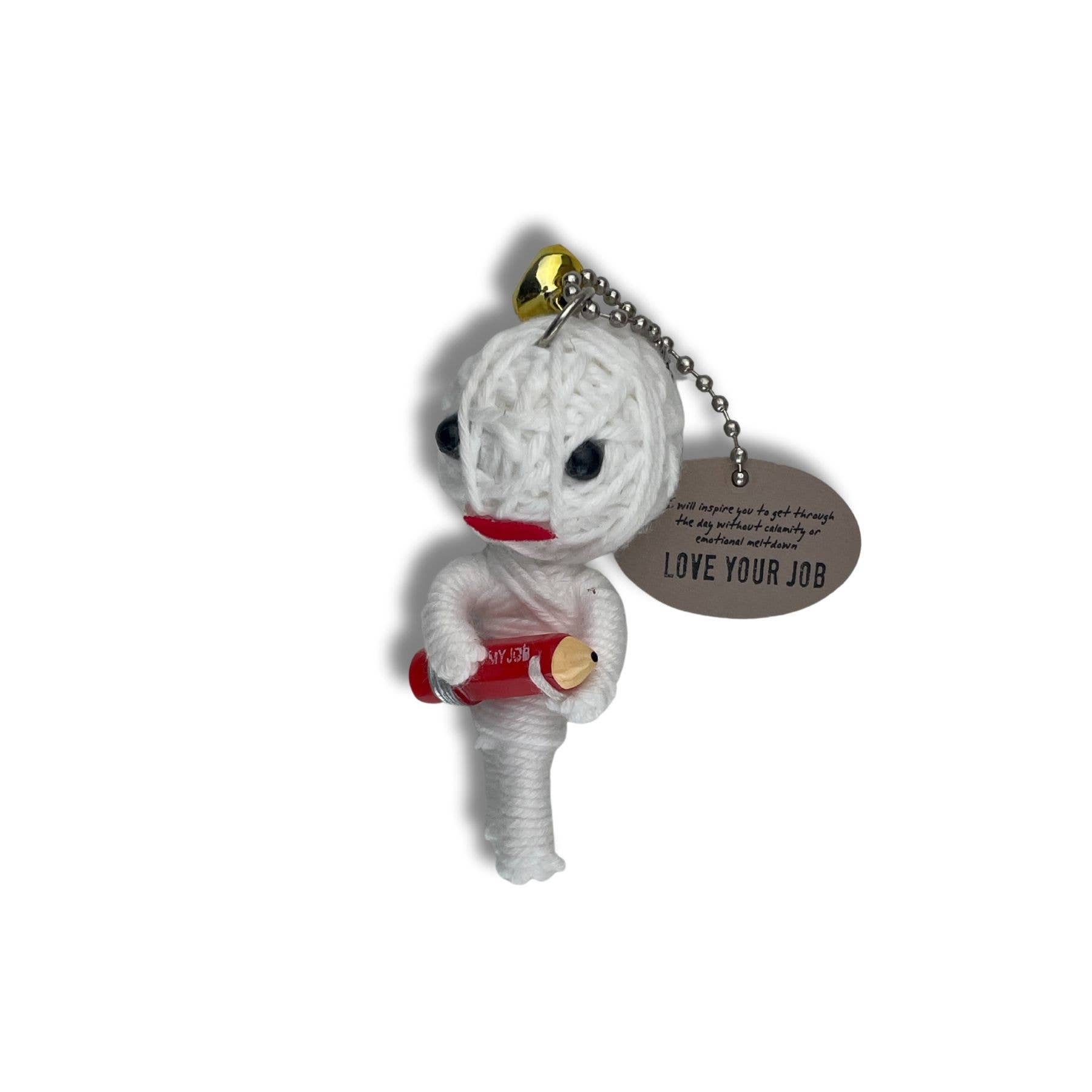 The H&H Group - Wholesale Keychain - Unisex - Love Your Job - Watchover Voodoo Dolls - Keychain2