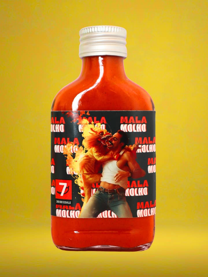 Sauce Piquante 🌶️*7 - Draguons - 100mL - France pour la vente par Molho Molho