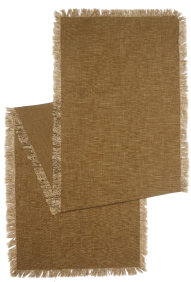 Raine & Humble - Vente Chemins de table - Chemin de table - Muse - Vert olive0