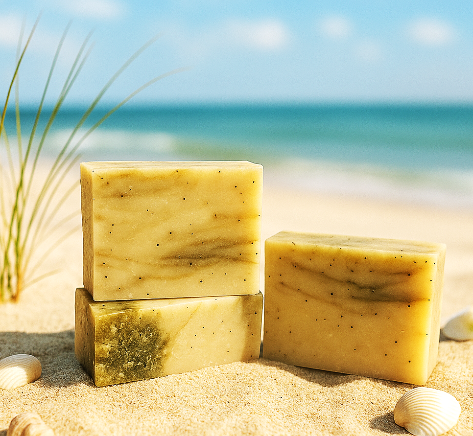 DeShawn Marie Soap Boutique - Vente Pains de savon - Savon Tasmanian Seagrass (sans emballage, marque privée)3