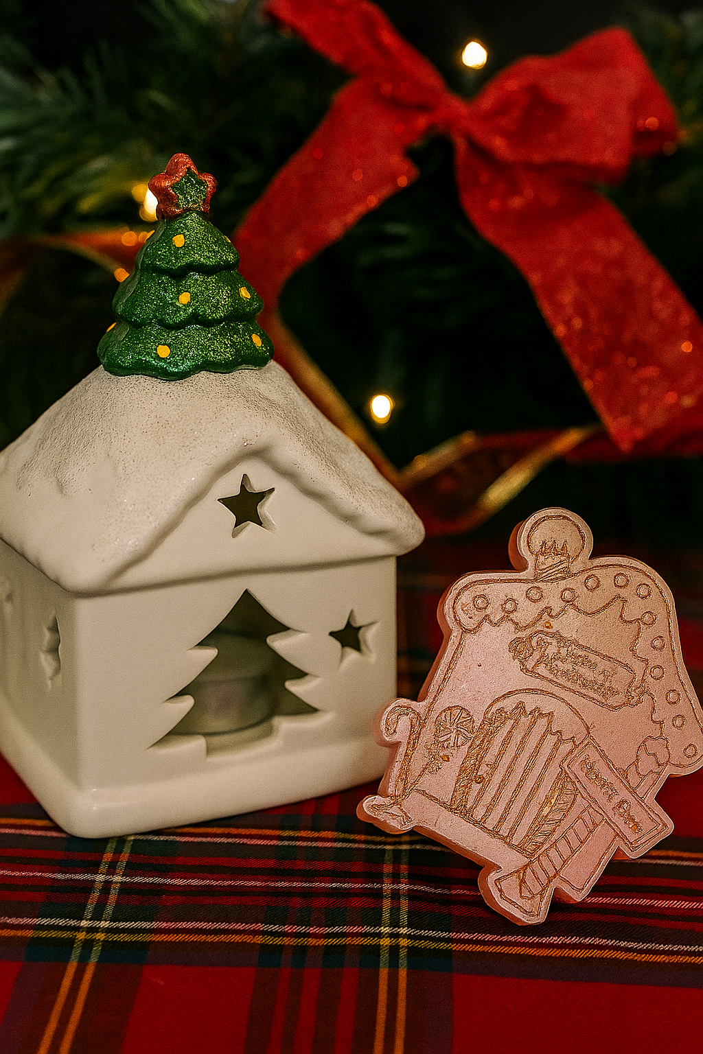 The Pink Flame – wholesale Wax melt – Santas workshop wax melt slab- Christmas seasonal0