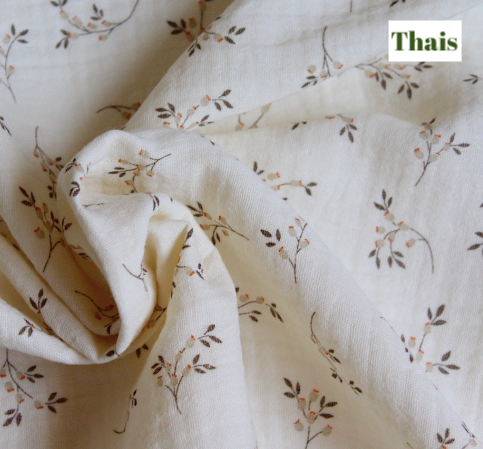 L'aiguille de Sha - Wholesale Pouch - Women's - Quilted pouch in cotton gauze – Two sizes for all your needs!6