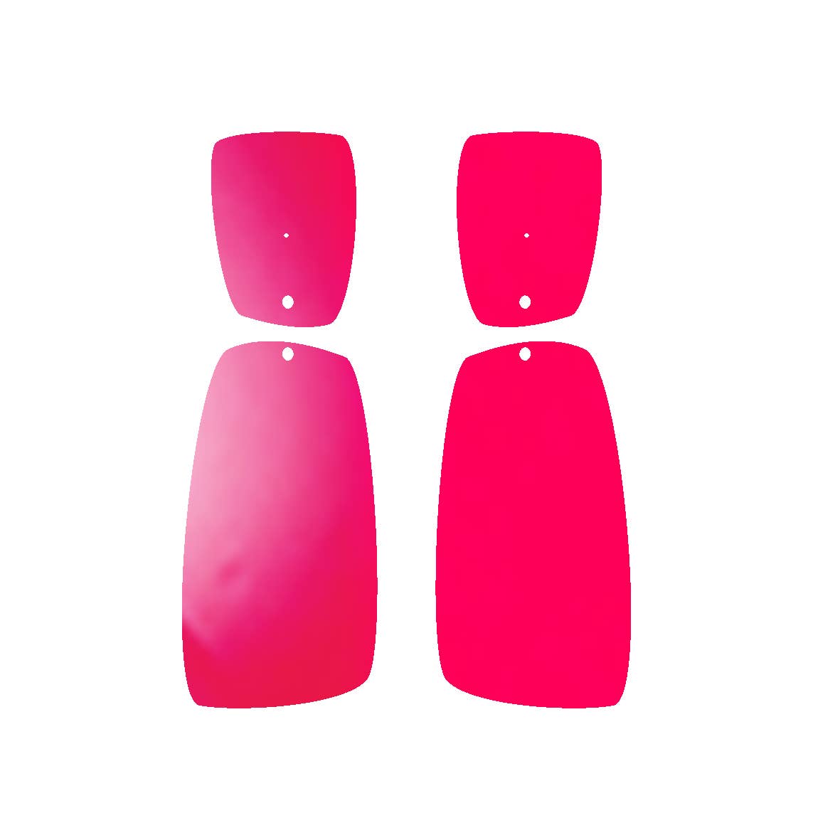 ALEX+SVET - Wholesale Dangle Earrings - BINTOU LG acrylic earrings LUSH GLOW line6