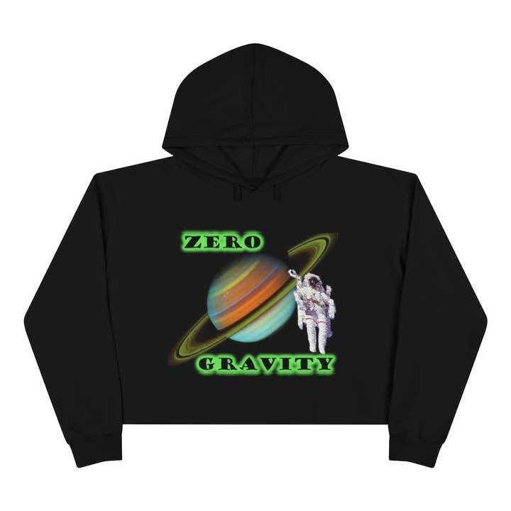 Zero Gravity Crop Hoodie for wholesale by E.O.U. Ready Wear