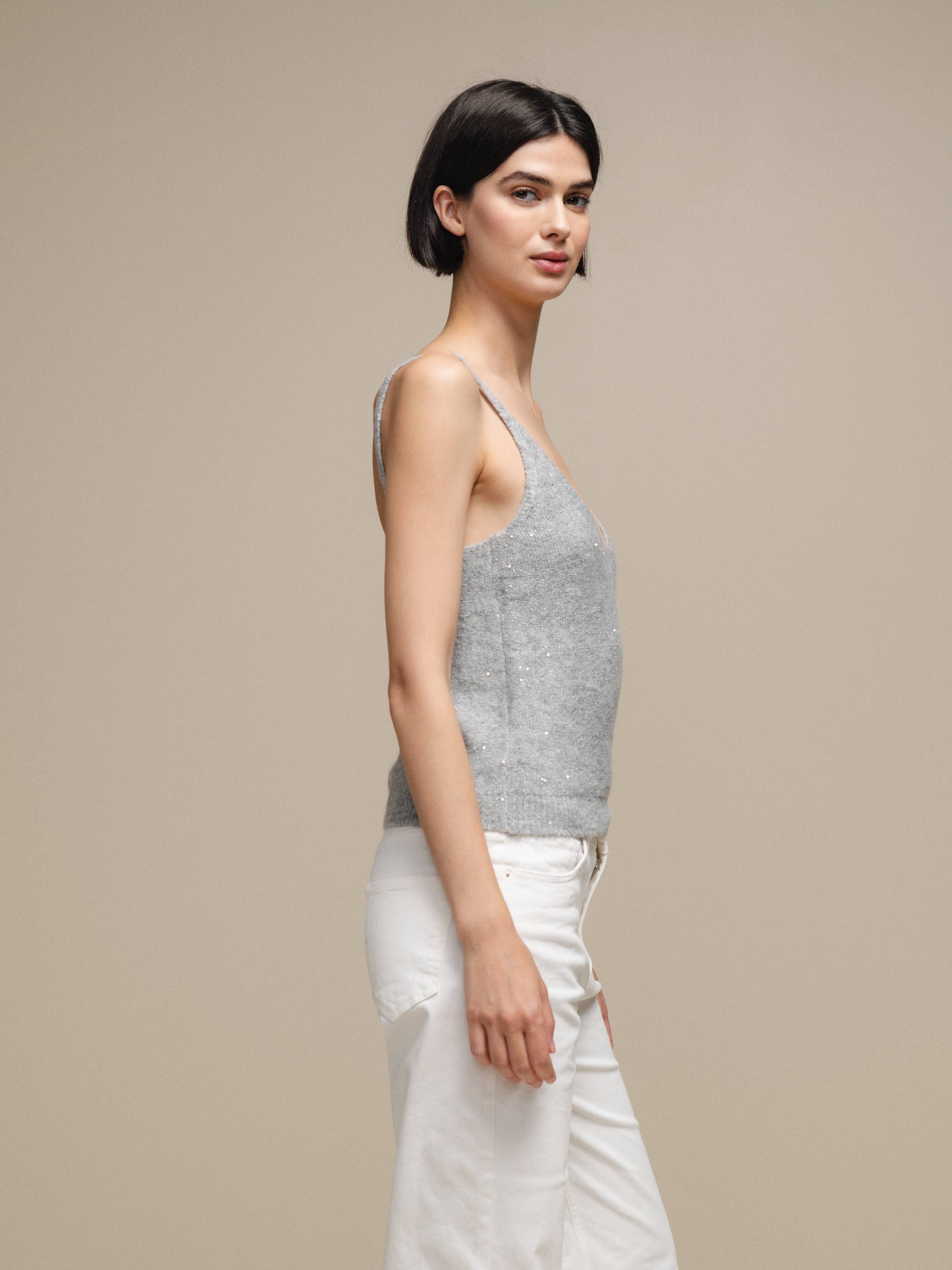 SMF - Wholesale Tank Top - Women's - 239372 - TOP 50%PC 30%NY 10%WO 10%PE7