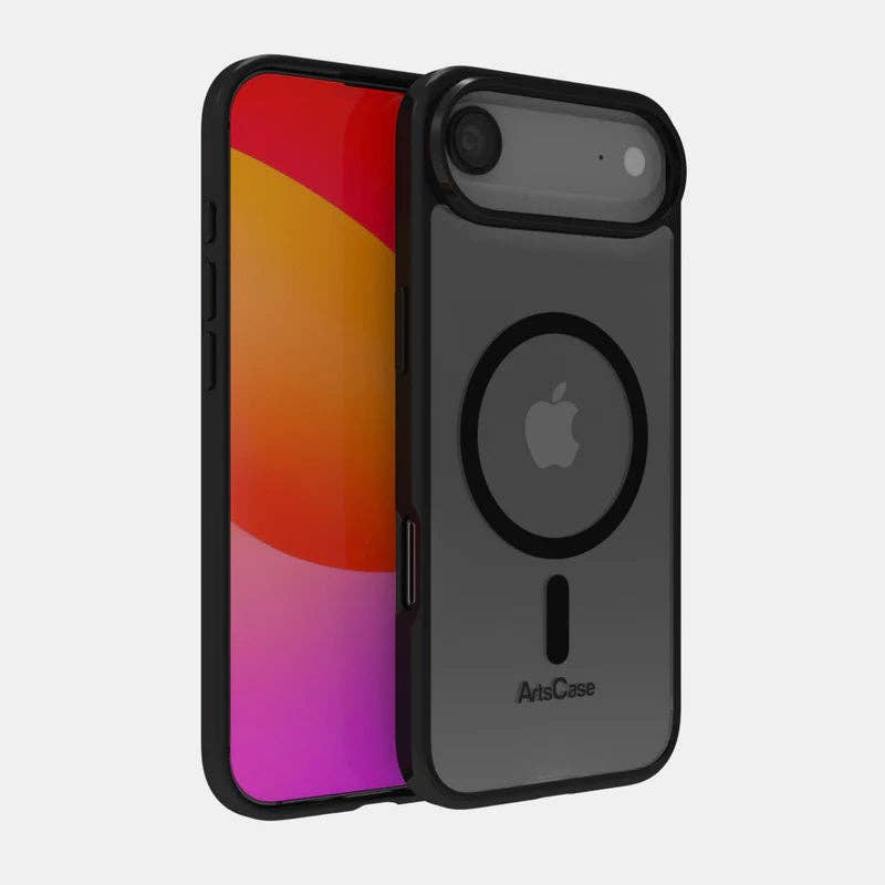 ArtsCase - Vente Coque de téléphone – femme - Coque transparente iPhone 17 Air avec MagSafe – Impact Hybrid2