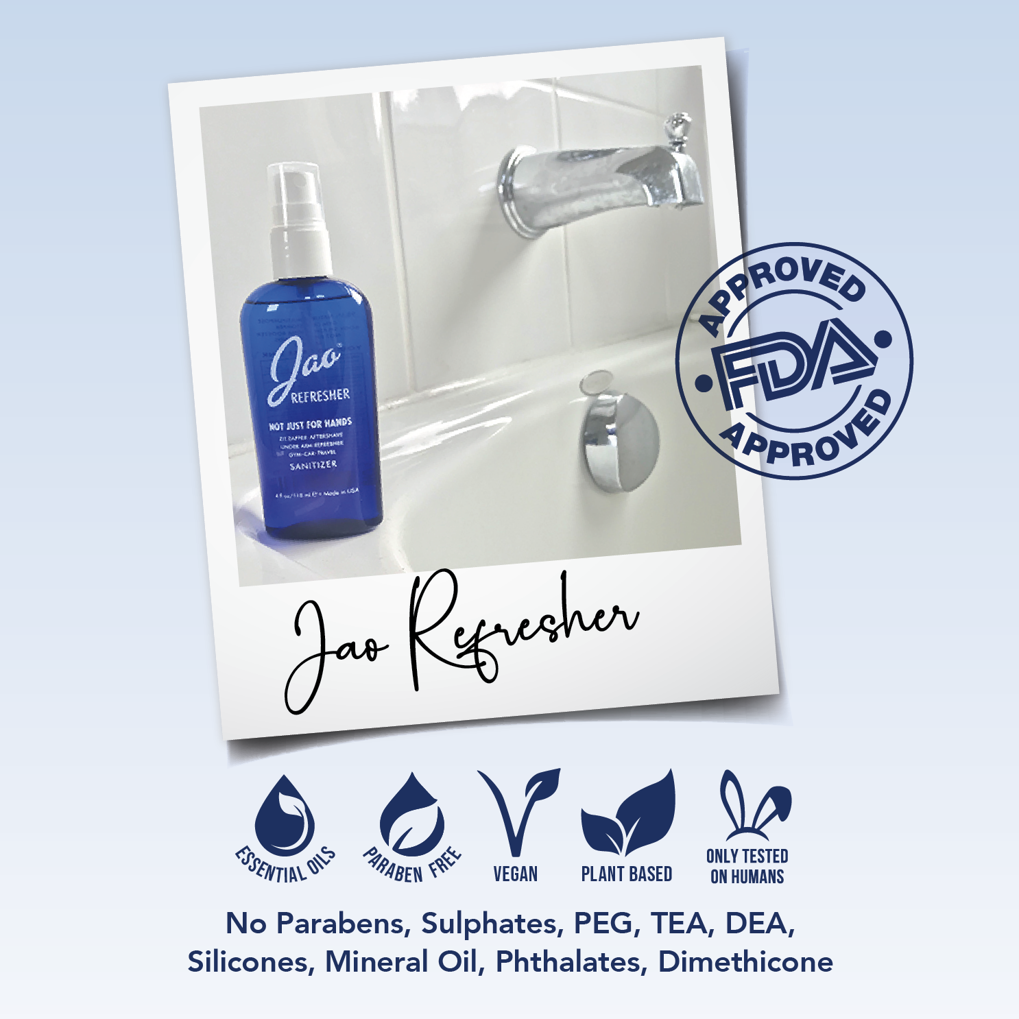 Jao Brand - Wholesale Hand Sanitizer - Jao Refresher 4fl oz3