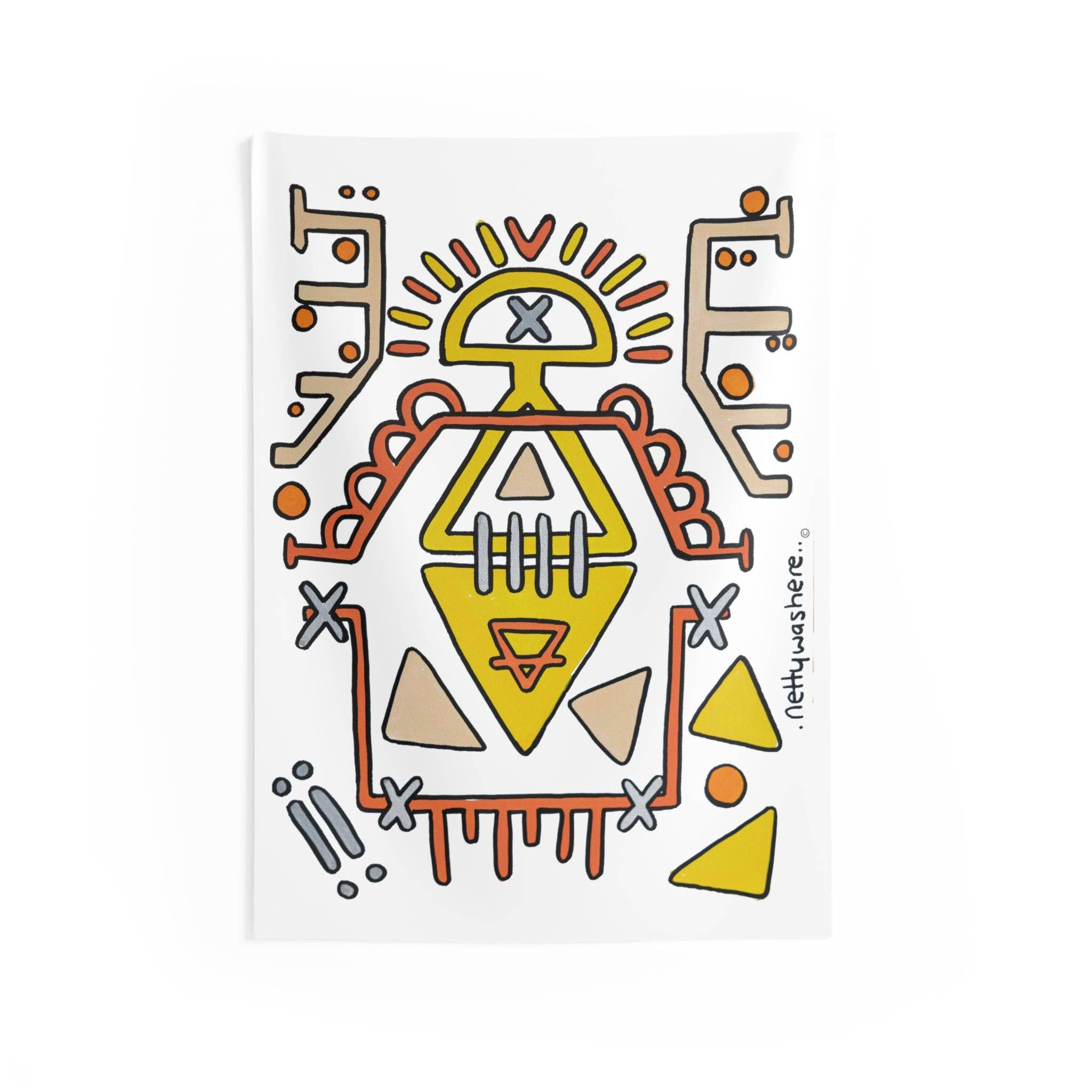 Netty Was Here - Wholesale Tapestry/textile - Indoor Wall Tapestries