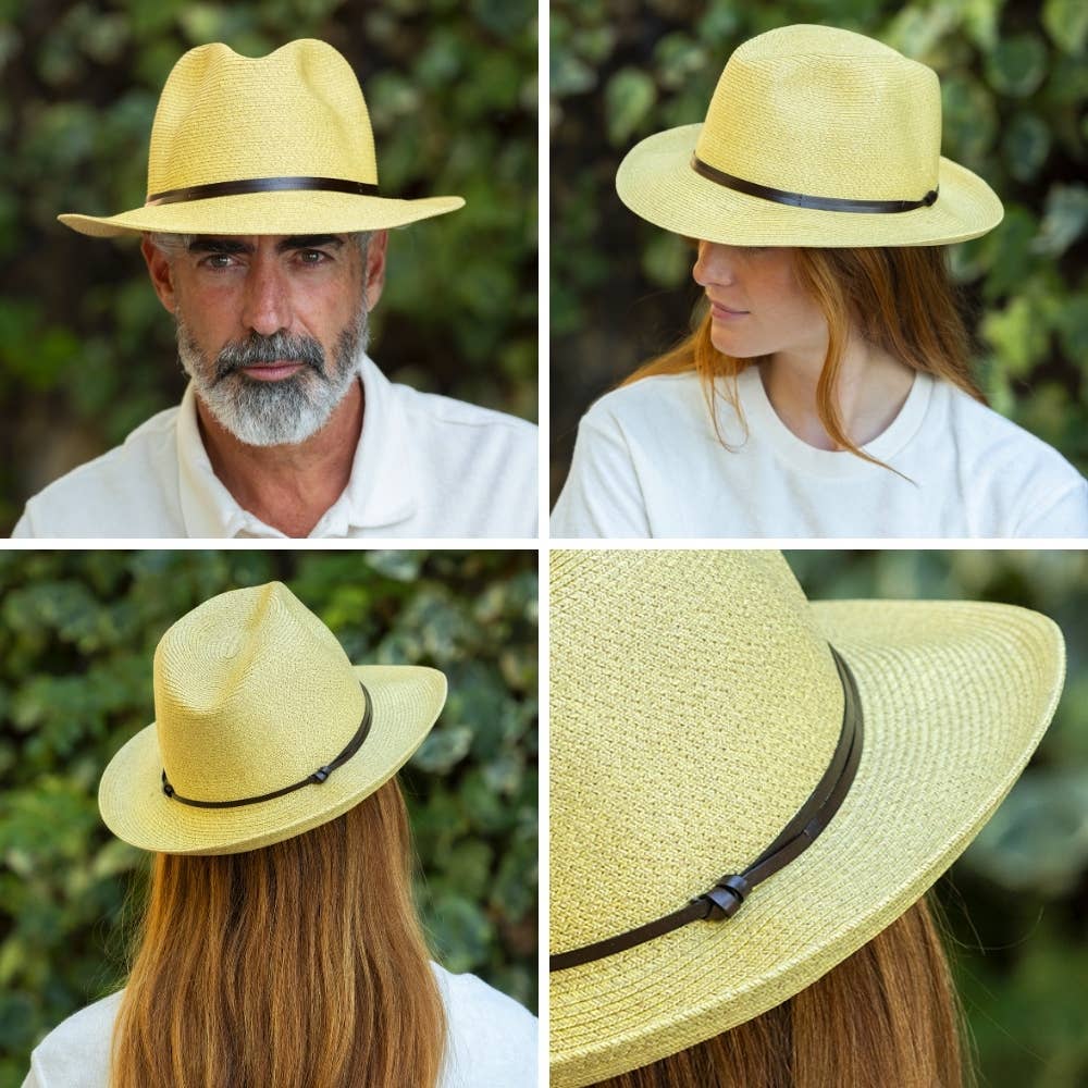 TRAVAUX EN COURS... - Wholesale Straw Hat - Unisex - PAPER HAT leather link143
