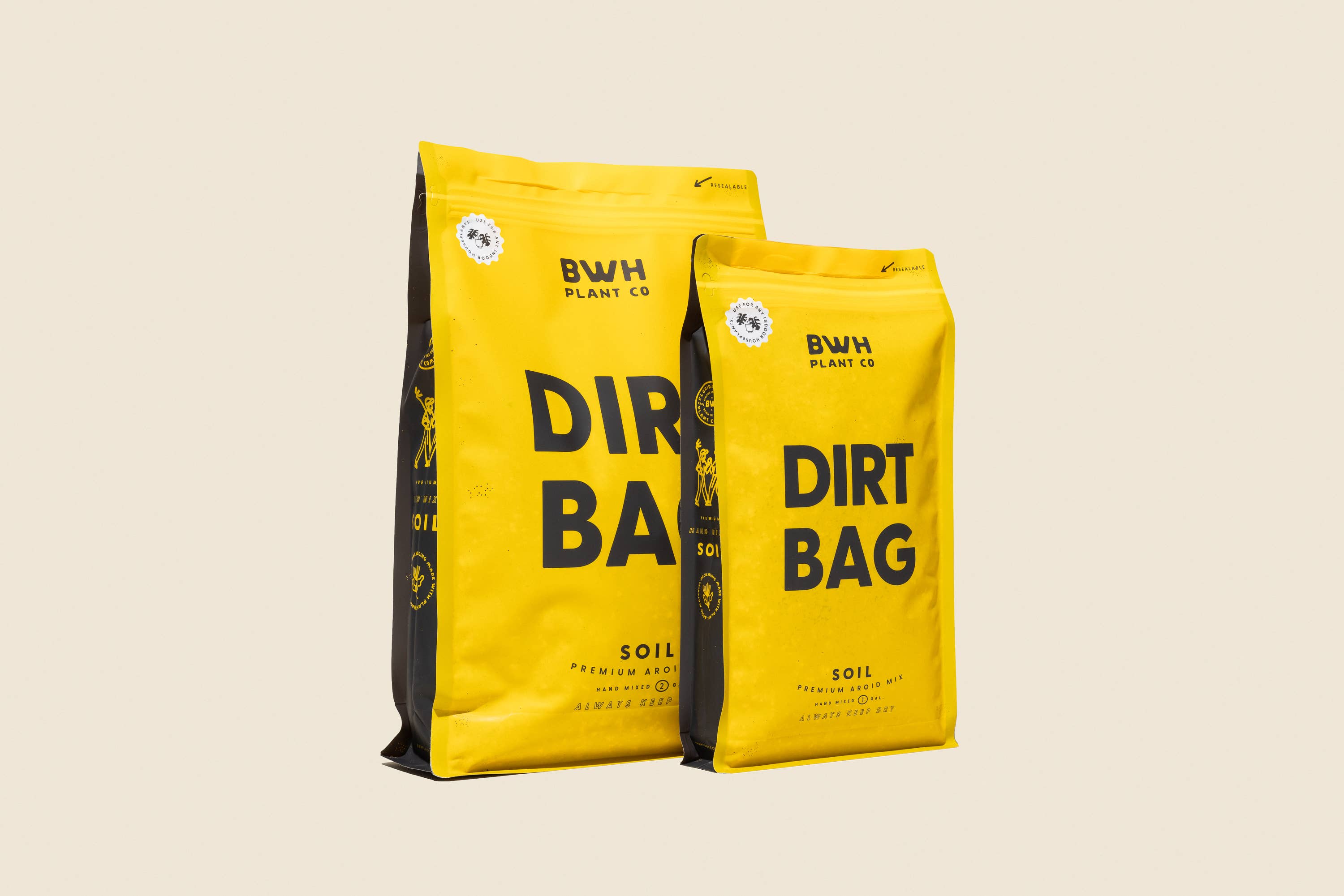 BWH Plant Co - Wholesale Planting/Potting Soil - Dirt Bag: 2 Gallon2