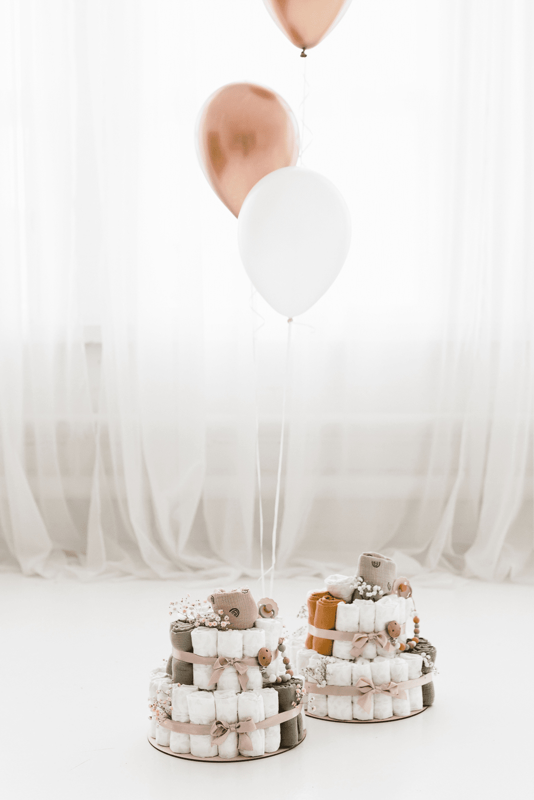 TISU - Wholesale New Mom Gift Box/Set - TISU diaper cake, Beige5